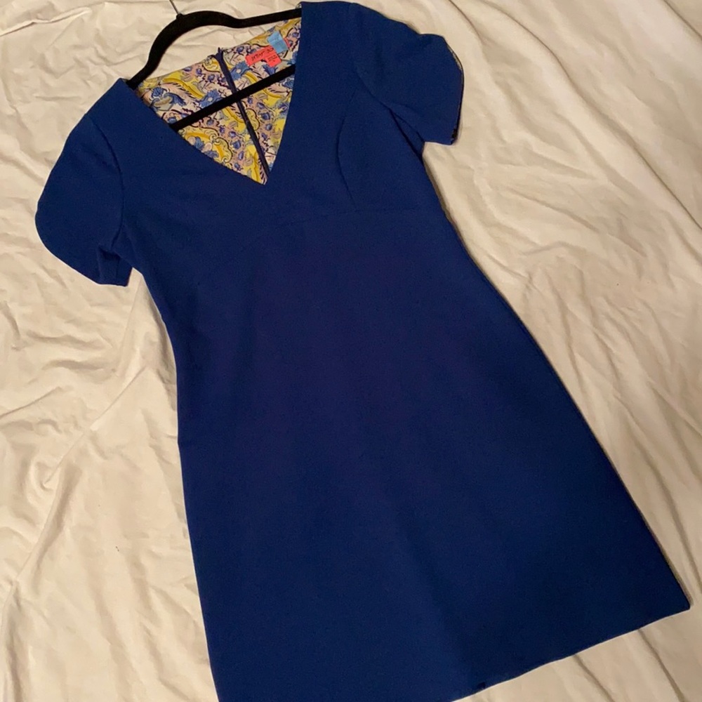 Betsy Johnson Blue Shift Dress 4